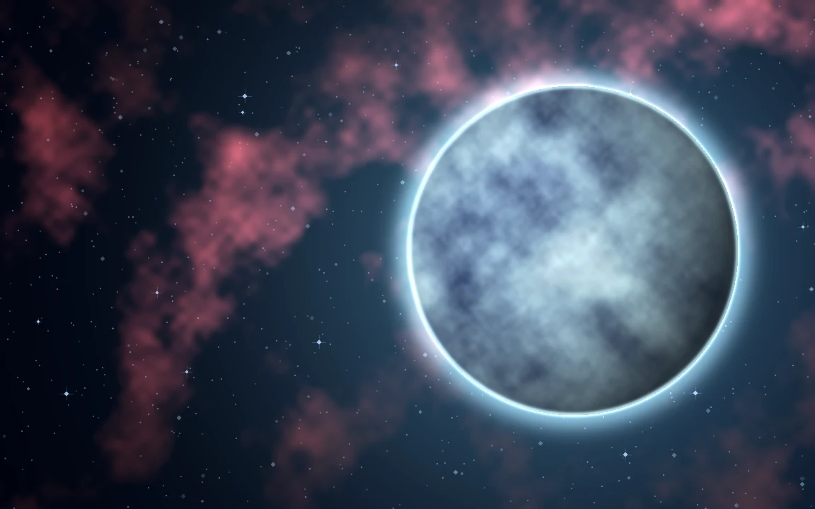 鏡のように光る惑星 クアンコア