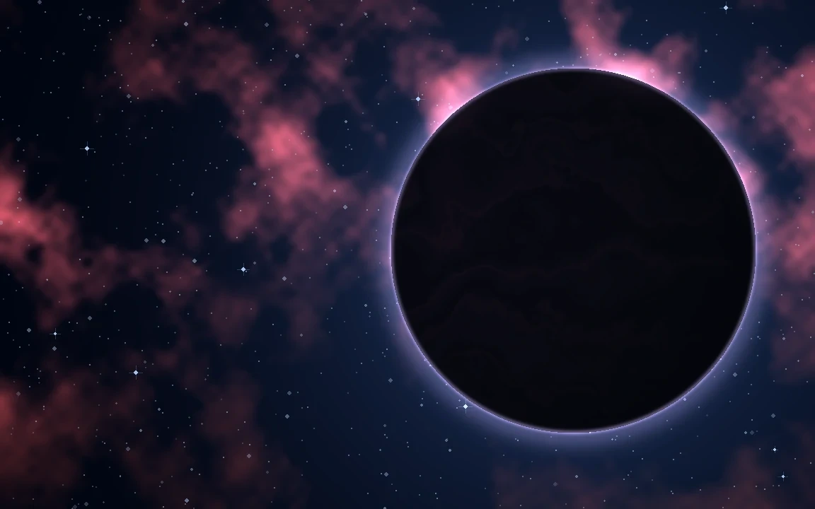 石炭より黒い惑星を紹介する図鑑カード
