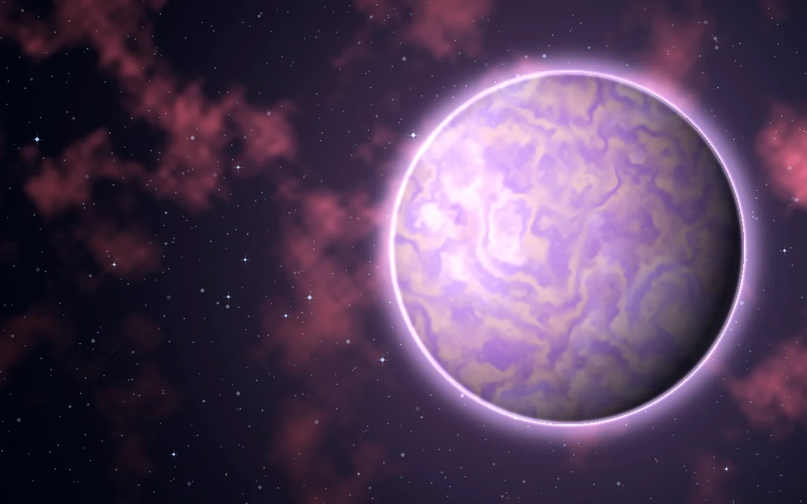 わたあめ惑星を紹介する図鑑カード