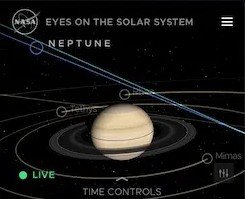 【無料】ブラウザで宇宙体験!リアルタイムデータの太陽系を3Dで探索しよう!