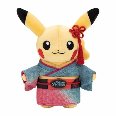 工芸展ピカチュウ ぬいぐるみ