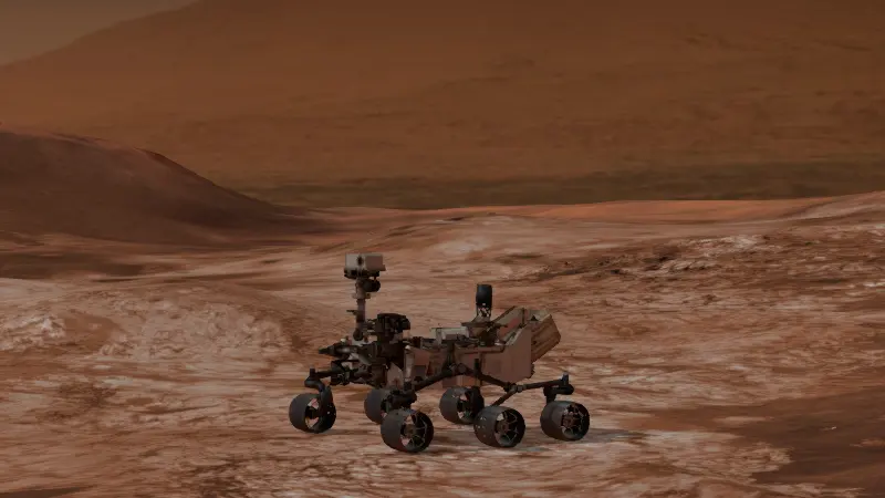 火星ローバーCuriosityを体験(イメージ)