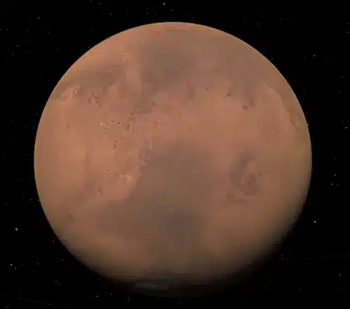 NASA Eyesで表示した火星のイメージ